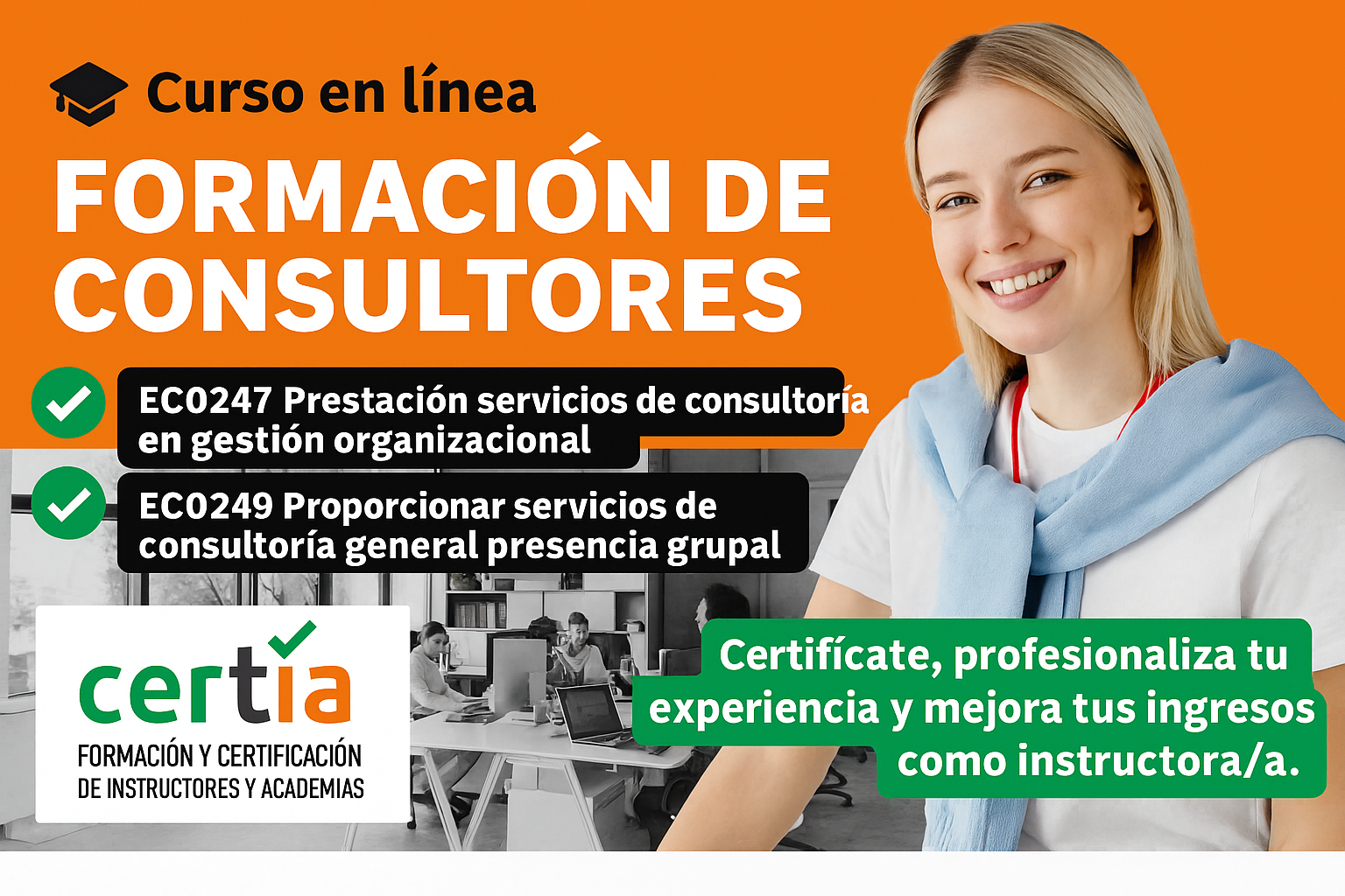 Certifícate como Consultor Profesional con Validez SEP-CONOCER: Curso 100% Online